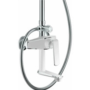 Душевая стойка Haiba HB24548-8, белый/хром - фото 2