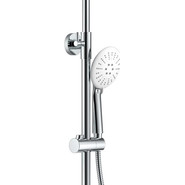 Душевая стойка Haiba HB24557-8, белый/хром - фото 2