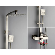 Душевая стойка Haiba HB24803, нержавеющая сталь - фото 2