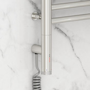 Полотенцесушитель электрический Сунержа Богема с полкой 3.0 П14 800x500 мм (прямая перемычка) 00-5806-8050 L - фото 3