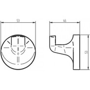 Крючок Haceka Aspen 405312 - фото 3