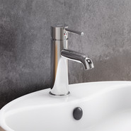 Смеситель для раковины Damixa Scandinavian Pure 360210000, Цвет производителя: хром - фото 3