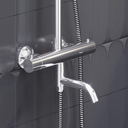 Душевая стойка c термостатом Damixa Jupiter 977810000 - фото 4