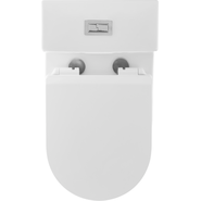 Унитаз-моноблок Sole Twin с тонкой крышкой микролифт - фото 4