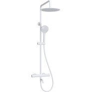 Душевая стойка с термостатом WasserKraft A188.257.155.WM Thermo, белый - фото 