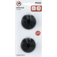 Крючок Fixsen FX-558A (2 шт.) цвет чёрный - фото 3