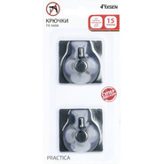 Крючок Fixsen FX-560A (2 шт.) цвет чёрный - фото 2