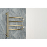 Полотенцесушитель электрический Сунержа Парео 4.0-2С П4 570х530 мм 020-0823-0567, шампань - фото 3