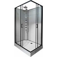 Душевая кабина Loranto Neo 120х80 см CS-21813, чёрный/прозрачное - фото 