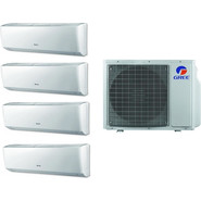 Мульти сплит-система Gree Lomo Inverter R32 4xGWH09QCXB-K6DNC2F/I+GWHD(36)NK6LO(LC)(LH) - фото 