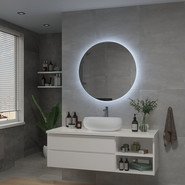 Зеркало Континент Ajour Led 80 см ЗЛП105 - фото 2