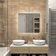 Зеркало Континент Burzhe Led 80 см ЗЛП2457 - фото 4