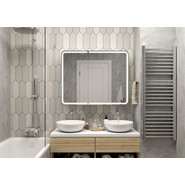 Зеркало-шкаф Континент Elliott Led 100 см МВК031 - фото 