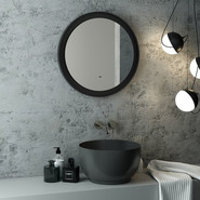 Зеркало Континент Planet Black Led 60 см ЗЛП623 - фото 2