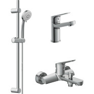 Набор смесителей 3 в 1 для ванны Cersanit Flavis A64508 - фото 