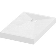 Поддон каменный Grossman Strong 100x70 см GR-S170100Q, белый матовый - фото 3