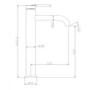 Смеситель для раковины высокий BelBagno Etna ETN-LMC2-IN, сатин - фото 6