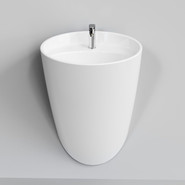 Раковина подвесная Ambassador Queen 53 см 116T20102, белый матовый - фото 3