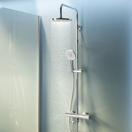 Душевая стойка с термостатом Am.Pm X-Joy F0785A500, Цвет производителя: хром - фото 