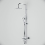 Душевая стойка с термостатом Am.Pm X-Joy F0785A500, Цвет производителя: хром - фото 6