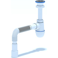 Сифон для умывальника Ани Пласт C0115 - фото 