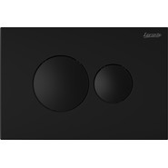 Кнопка смыва Loranto 7313, черный матовый - фото 