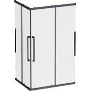 Душевое ограждение Am.Pm Func 120x90 см W84G-403-12090-BТ, черный/прозрачное - фото 