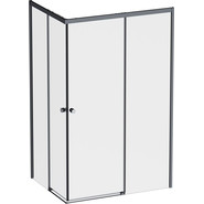 Душевое ограждение Am.Pm X-Joy 120x90 см W94G-403-12090-BТ, черный/прозрачное - фото 