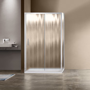 Душевое ограждение Vincea Garda 160x80 см VSR-1G8016CH, хром/шиншилла - фото 