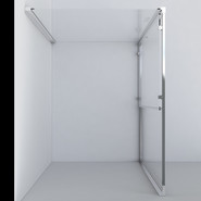 Душевое ограждение Vincea Garda 160x80 см VSR-1G8016CH, хром/шиншилла - фото 4