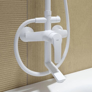 Душевая стойка Iddis Ray RAYWT3Fi06, белый матовый - фото 3