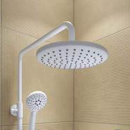 Душевая стойка Iddis Ray RAYWT3Fi06, белый матовый - фото 4