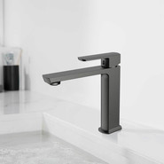 Смеситель для раковины Vincea Next VBF-1N1GM, вороненая сталь - фото 2