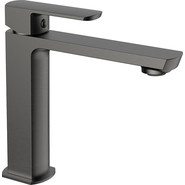 Смеситель для раковины Vincea Next VBF-1N1GM, вороненая сталь - фото 