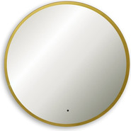 Зеркало Art&Max Sanremo 100 см AM-San-1000-DS-F-Gold, античное золото - фото 