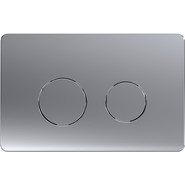 Кнопка смыва Azario AZ-8200-0083/AZ-P57-0110, хром матовый - фото 