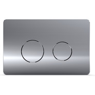 Кнопка смыва Azario AZ-8200-0084/AZ-P57-0120, хром глянец - фото 