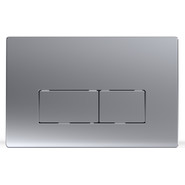 Кнопка смыва Azario AZ-8200-0088/AZ-P58-0110, хром матовый - фото 