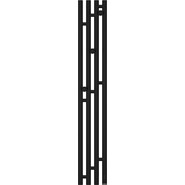 Полотенцесушитель электрический Сунержа Кантата 3.0 П4 1200x159 мм R 31-5847-1216, чёрный матовый - фото 2