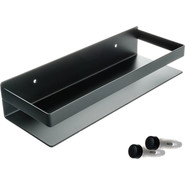 Полка прямоугольная Fixsen Hotel FX-31003G 30 см, чёрный - фото 