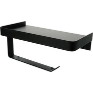 Держатель для туалетной бумаги Fixsen Hotel FX-31011B, чёрный - фото 