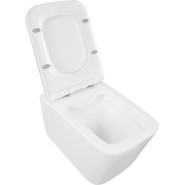 Унитаз подвесной безободковый Loranto Talas 87268 с крышкой микролифт - фото 2