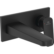 Смеситель для раковины настенный Ideal Standard Ceraplan BD244XG, черный матовый - фото 