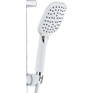 Душевая стойка с термостатом Azario AZ-821, хром/белый - фото 4