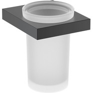 Стакан для зубных щеток Timo Petruma 15233/03, черный матовый - фото 