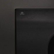 Тумба подвесная с раковиной Ideal Standard Silk Black Tesi 60 см T0050ZT/XG0050V3/268, черный матовый - фото 6