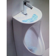 Писсуар подвесной с раковиной CeramaLux X573S - фото 2