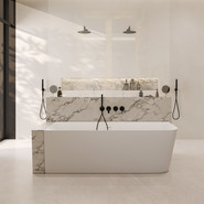 Ванна каменная Abber Stein 170x75 см AS9621-1.7 L - фото 