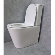 Унитаз-компакт CeramaLux Rimless TR2178 с крышкой микролифт (Система смыва торнадо) - фото 4