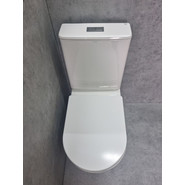 Унитаз-компакт CeramaLux Rimless TR2178 с крышкой микролифт (Система смыва торнадо) - фото 5